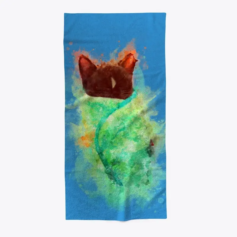 Purrito - Splash Painted Cat