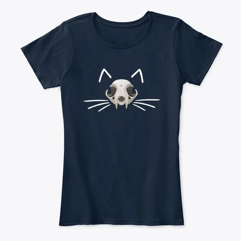 Swag Cat Skull, Ears and Whiskers