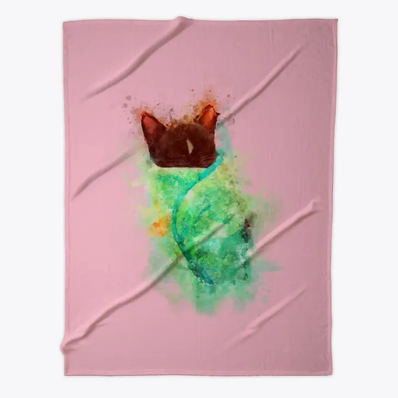 Purrito - Splash Painted Cat